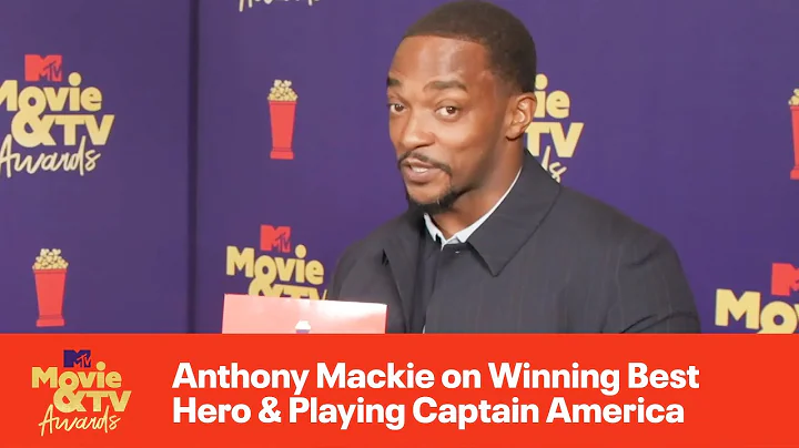 Anthony Mackie on Winning Best Hero & Playing Capt...
