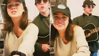 Bailee Madison & Blake Richardson Sing a New 20 Second Hand Washing Song