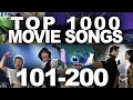 Top 1000 songs from movies part 2