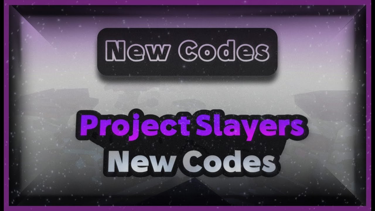 Roblox Project Slayers codes [Update 1.5] 