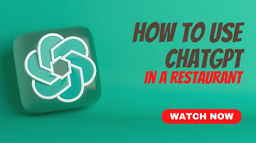 "Maximizing Efficiency and Personalization in Your Restaurant with ChatGPT" @culinaryconsultantco