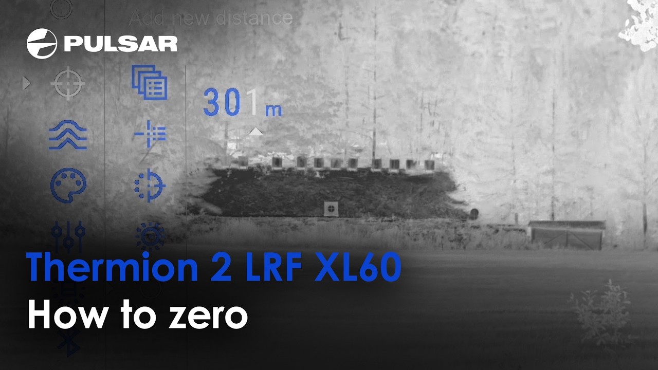 How to zero? | Thermion 2 LRF XL60 | Thermal imaging device - YouTube