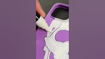 Custom Phone Case Using Markers!