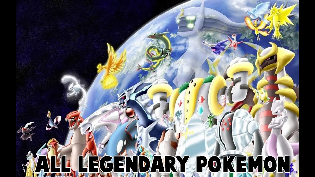 all legendary pokemon generations 1 6 youtube