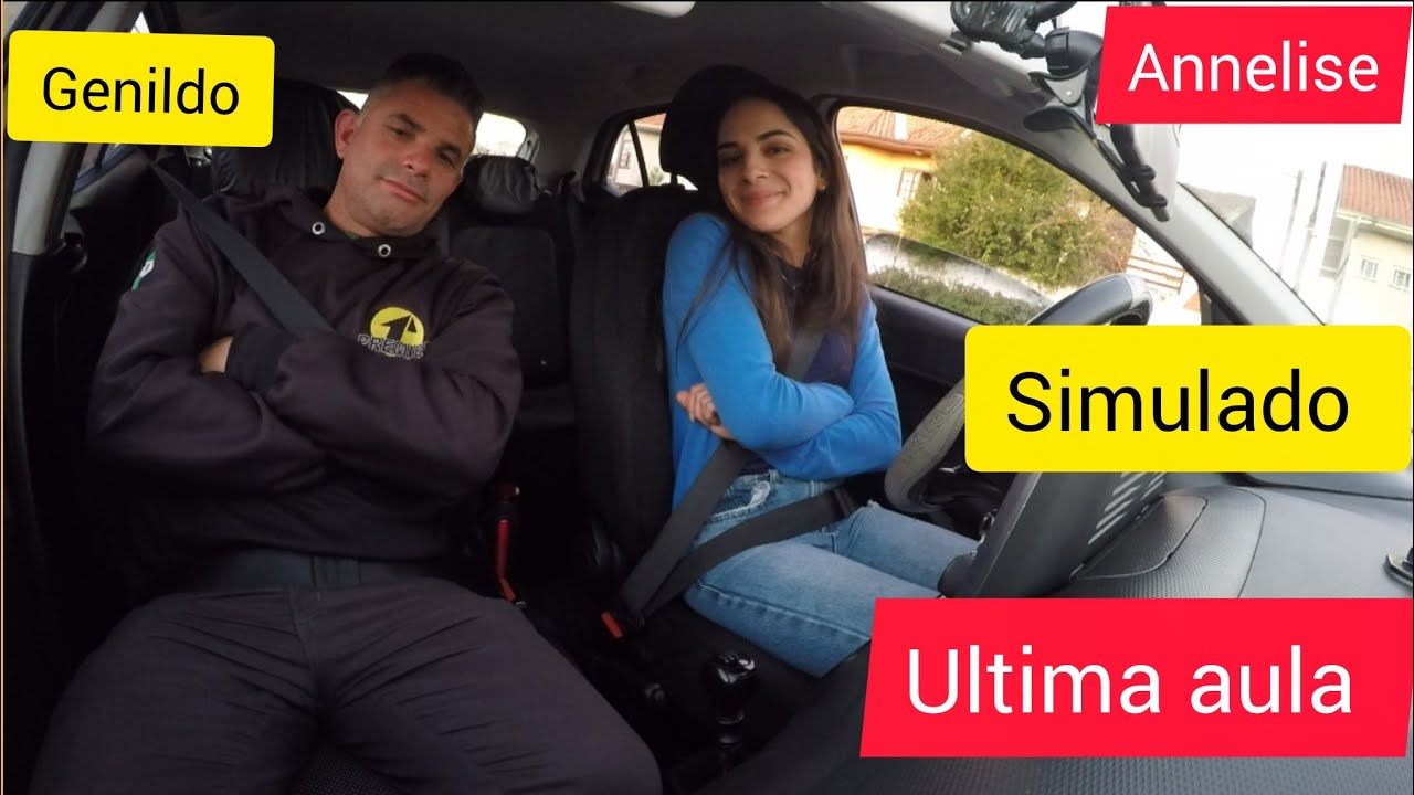 ULTIMA AULA /SIMULADO SAINDO DO PORTÃO/ DETRAN CURITIBA PR