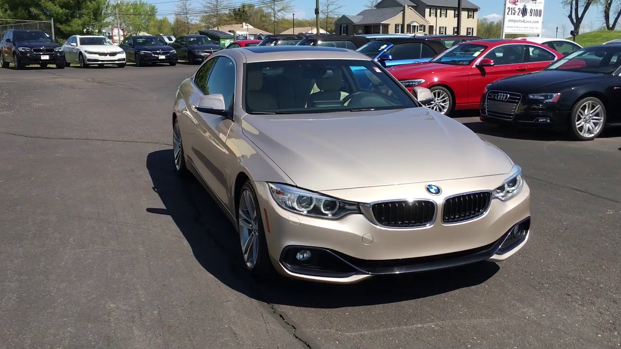 2017 BMW 440i Sport Coupe with six speed manual transmission for sale at eimports4Less in