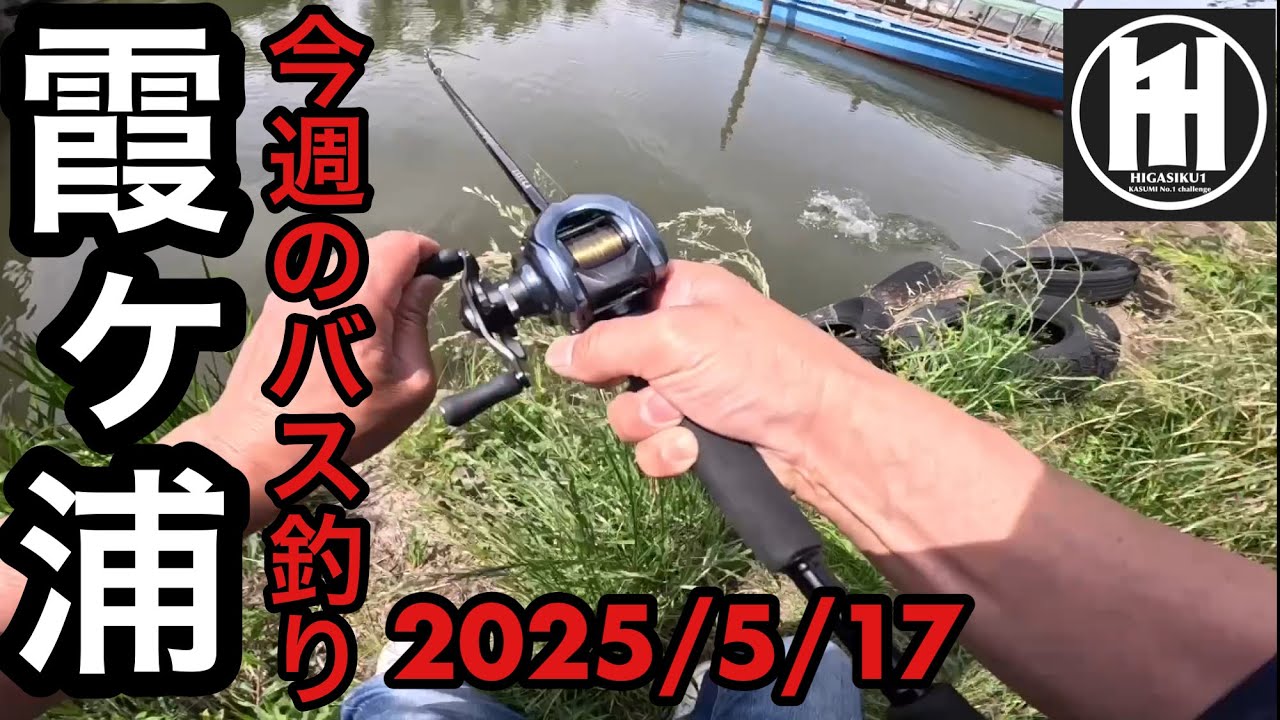 バス釣り今週の霞ヶ浦！新タックル入魂か⁈2025年5月17日