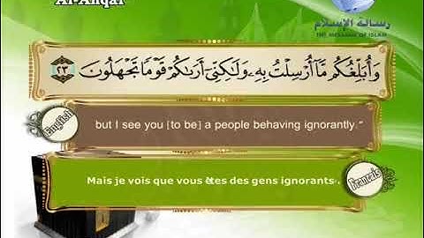 046- سورة الأحقاف ( القارئ مصطفى اللاهونى)