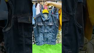 Sleeveless Denim Jacket 🥵 #kmsfollowme #shorts #hyderabad