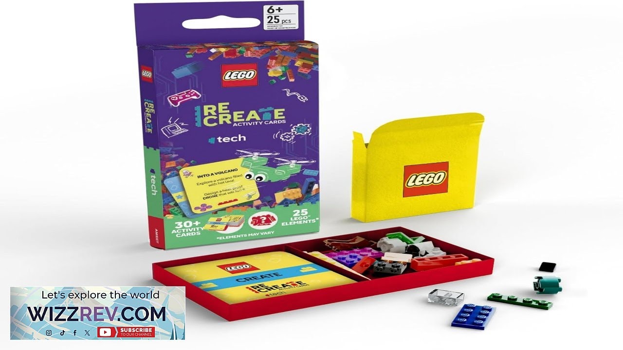 Карточки с заданиями Lego Recreate: техническая сборка и игра