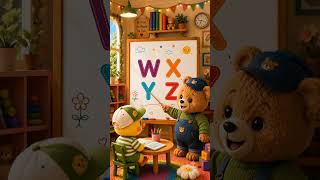 Learn ABCD with Bear and Duck | WXYZ | Kids videos #shorts