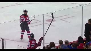 Kevin Bahl destroyed Ryan Lindgren, followed by Jacob Trouba’s massive hit on Tyler Toffoli