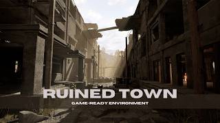Ruined Town | Game-Ready Environment | Unreal Engine 5