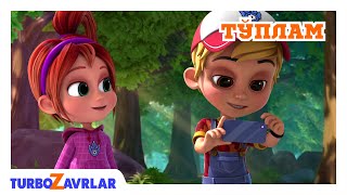 Turbozavrlar 🦖 | Қувноқ ўртоқлар ⭐ | Multfilmlar ☀️