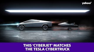 Tesla’s cybertruck has a matching jet ski made by Narke electrojet