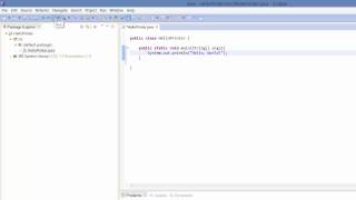 How to install Eclipse and run a simple program on Windows 8.1