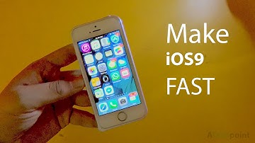 How to Make iOS 9 Faster on Your Older iPhone 4s/5