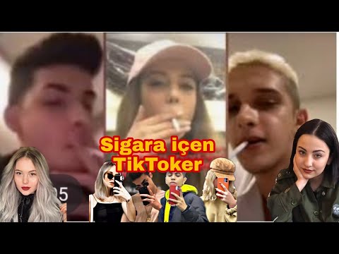 Sigara içen tiktokcular 😳Cellat , Buse Korkmaz  , Ceren Yaldiz