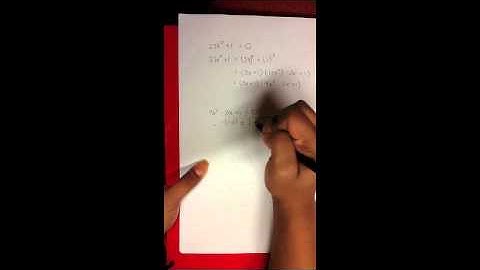 6.4: Solving Polynomial Equations