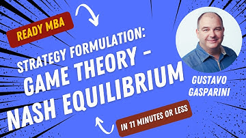 Strategy Management - Game Theory: Nash Equilibrium (Video #111)