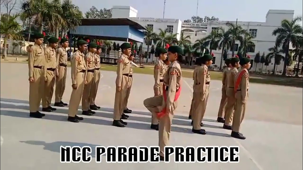 NCC PARADE PRACTICE