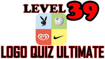 Logo Quiz Ultimate - Classic Level 39 - All Answers - Walkthrough ( By symblCrowd )
