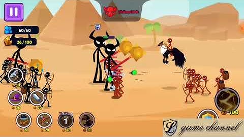 Turf War Skeleton Warzone Gameplay Walkthrough Part 2 - StickMan Fight - Android,ios L Game Channel