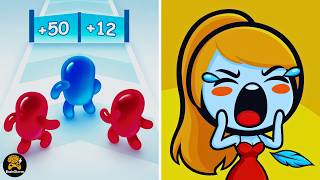 Save Her vs Join Blob Clash 3D 💀 Hardest Mobile Game Battle Ever! screenshot 2