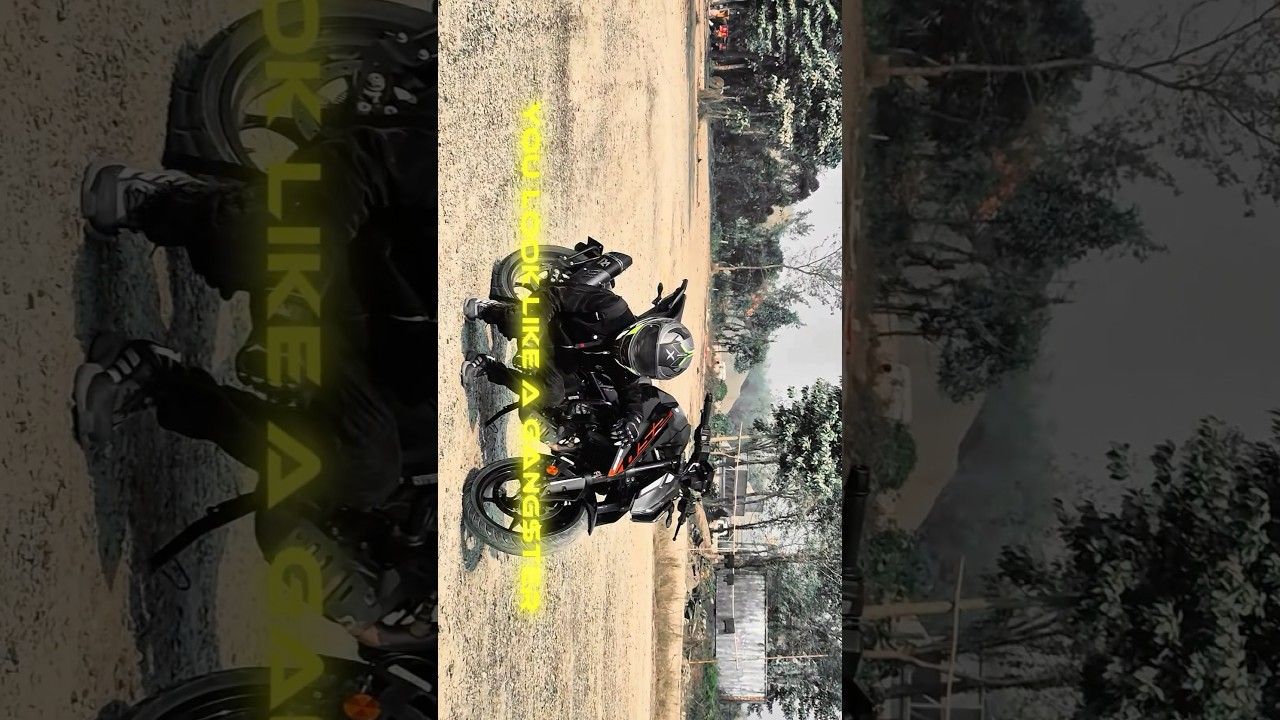 you look  like a gangster | 