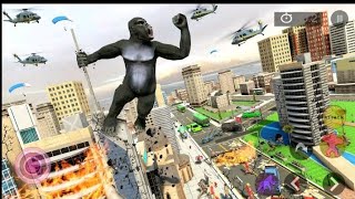 🦧🦍💐🌹Gorilla smash city big foot monster angry Gorilla attack🦍🦧💐 screenshot 3