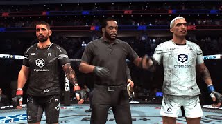 UFC 317: Ilia Topuria vs Charles Oliveira Full Fight UFC 5 FULL GAMEPLAY