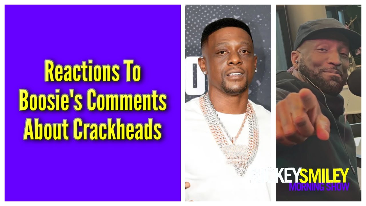 Reactions To Boosie’s Comments About Crackheads