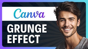 How to Create Grunge Effect in Canva (in 1-Minute)