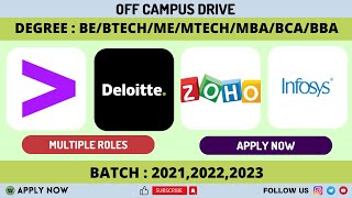 BIG HIRING | LATEST 2023 FRESHERS JOBS | NEW 2023 OFF CAMPUS HIRING #applynow