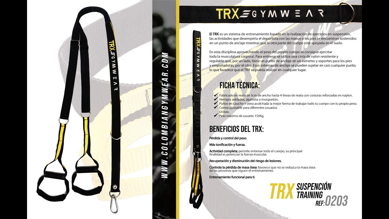  TRX Go - Entrenador de suspensión, para el profesional enfocado  en viajes o cualquier itinerario de acondicionamiento físico, aplicación TRX  Training Club, color gris : Deportes y Actividades al Aire Libre