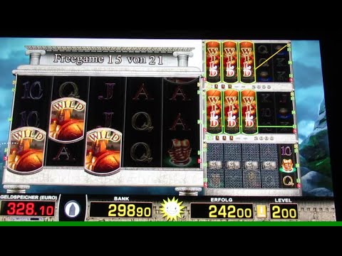 Merkur Magie SPARTA Gönnt 25 Freispiele auf 2€ Spieleinsatz! Schicker Geldgewinn am Automat