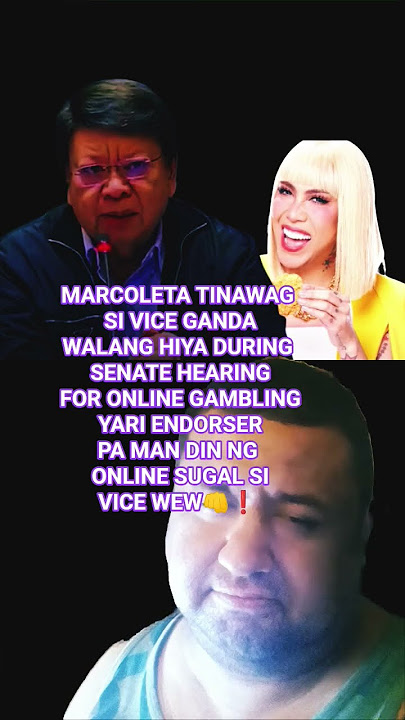 VICE WALANG HIYA BY MARCOLETA❗#duterte #vpsara #ofwlife #philippines