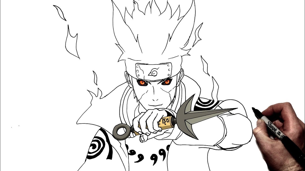 Minato Rasengan Drawing