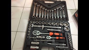 Bộ cờ lê đầu khẩu 61 chi tiết 0915498666