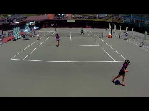 2018.6.17 リュー 理沙 マリーvs土居美咲 4/8 女子シングルス本戦決勝戦【富士薬品セイムス ウィメンズカップin甲府】