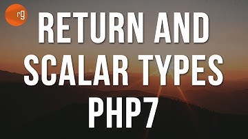 Exploring PHP7 - Return and Scalar Type Declarations