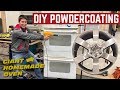 We BUILT A Wheel POWDERCOATING Oven For $125