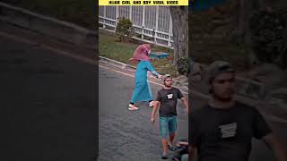 Hijab girl and boy viral video #shorts