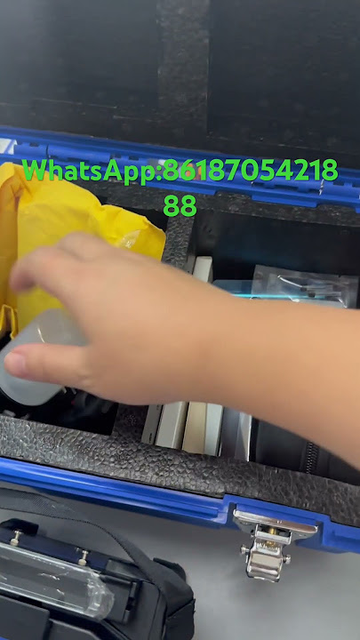 JW4109 fusion splicer #ftth jw4109#ftth #fusion splicer