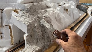 Thai Portable N Scale Layout - Making Fibrous Plaster - Model Railroad Adventures with Bill EP 325