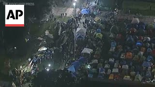 Pro-Palestinian and pro-Israeli protesters clash on UCLA campus