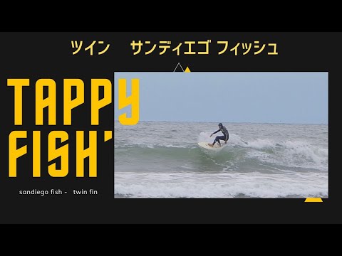 ツインフィン・サンディエゴ FISH【TappyFish】5'8 - YouTube
