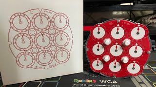 Pi EStar Clock Dubhe Red Edition Solves (3.95 ao5)