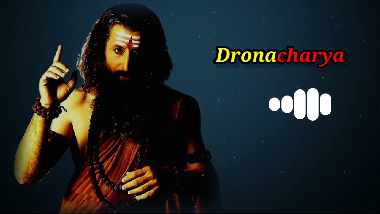 Dronacharya Theme Song  Shloka  Dham Dheem Tanuhu  Guru Dronacharya Entry  HD  Mahabharat