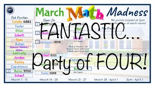 MMM - FANTASTIC… Party of FOUR!